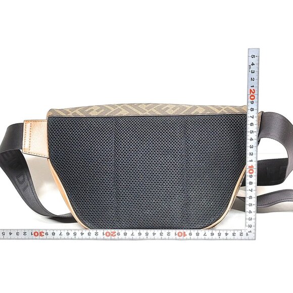 Fendi Waist Pouch Brown PVC 705-070925 - Picture 9 of 9